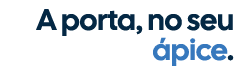 A porta, no seu pice.